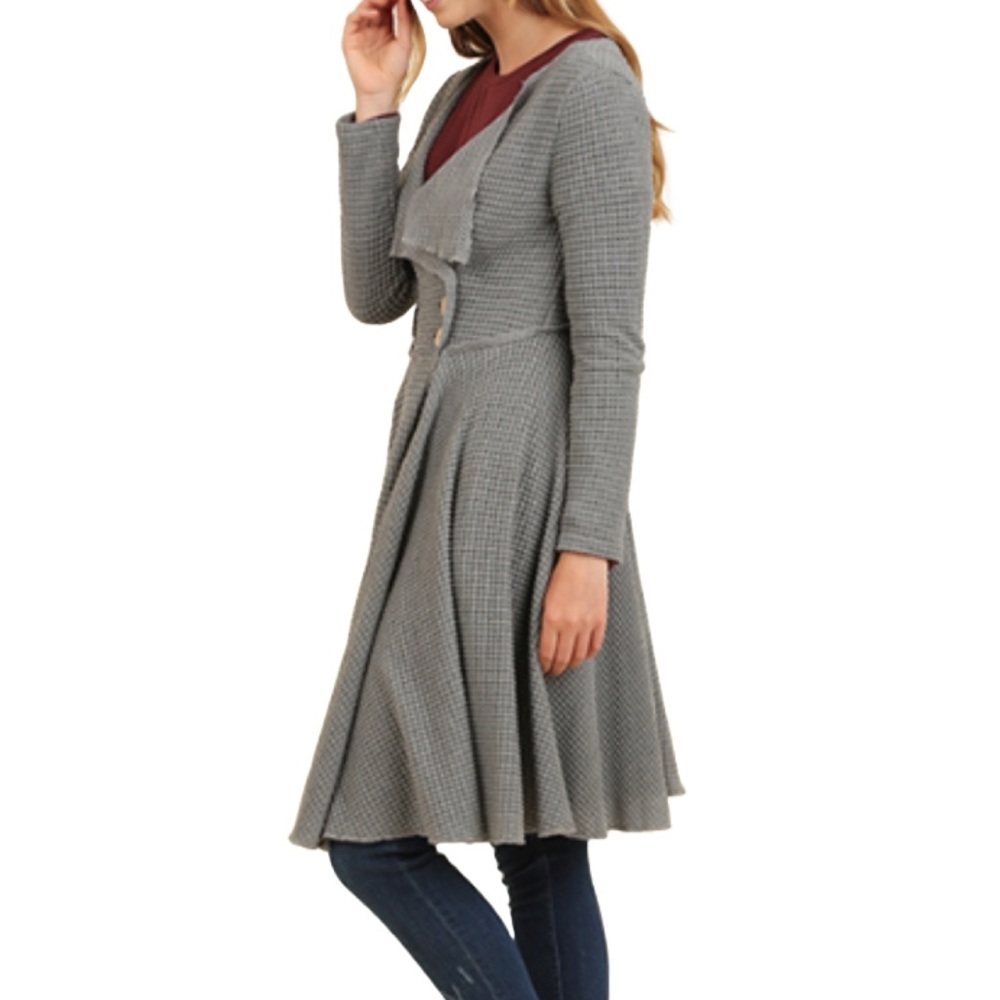 Gray Long Sweater